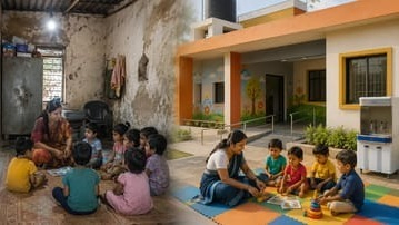 Ahmedabad’s Anganwadi Plan Faces Questions Over Shift From Closed Schools to New Plots