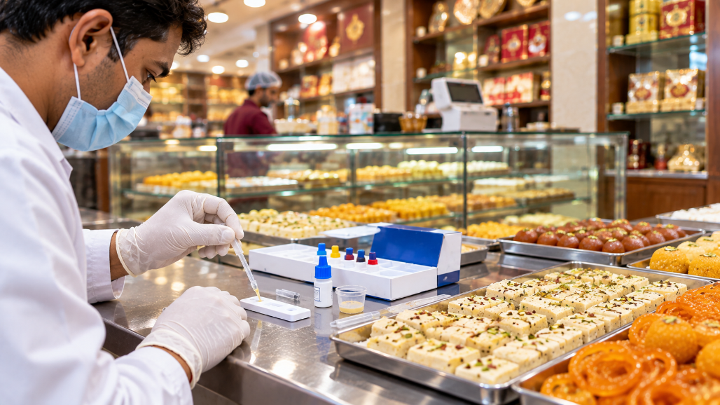 Ahmedabad Sweet Shops Lag On Food Safety: Only 16 of 3,500 Shops Install Rapid Testing Kits