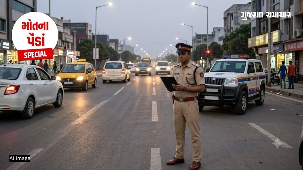 અમદાવાદમાં હેલ્મેટ વિના વાહન ચલાવતા ચેતજો