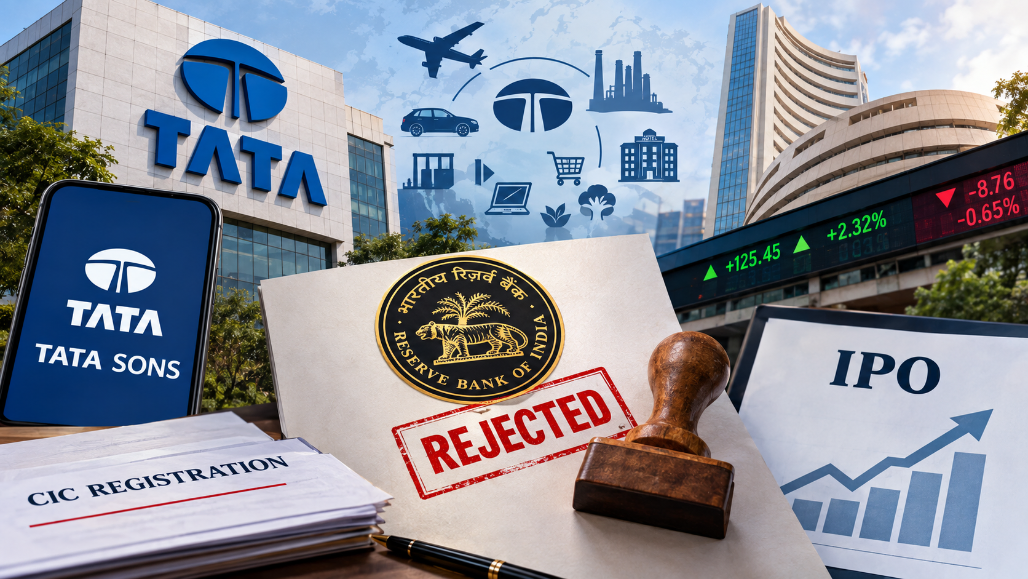 RBI Rejects Tata Sons’ Deregistration Plea: Why The Tata Group Holding Company May Have To List