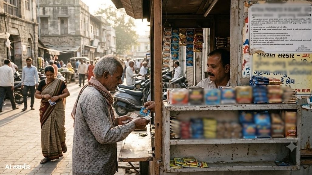 ગુજરાતમાં 14 વર્ષથી પ્રતિબંધ છતાં રૂ. 3 હજાર કરોડના તમાકુ-પાન મસાલાનું વેચાણ, 100માંથી 38 પુરુષો બંધાણી