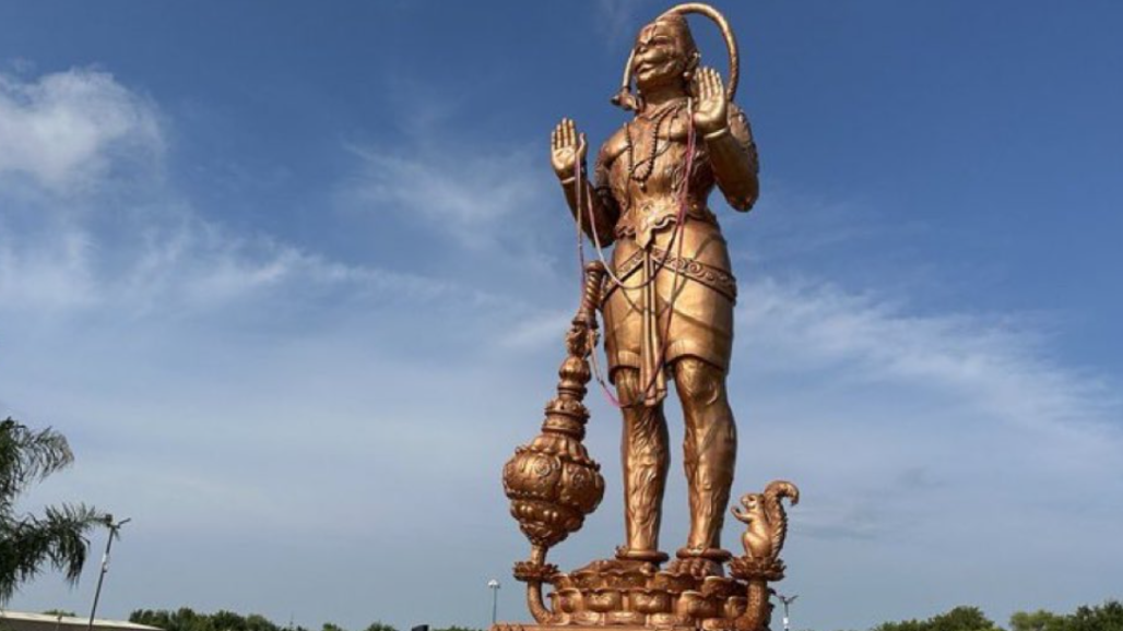Why Texas’ 90-Foot Hanuman Statue Has Become A Political Flashpoint
