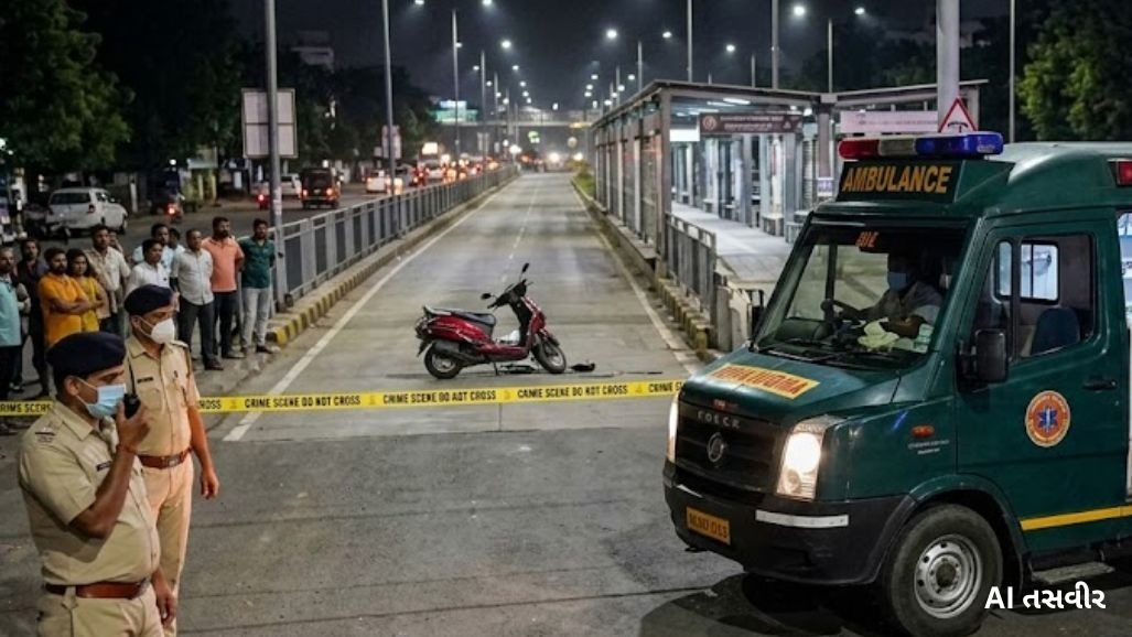 અમદાવાદ: દાણીલીમડા BRTS કોરિડોરમાં મોપેડની ટક્કરે આધેડનું મોત, પોલીસે તપાસ હાથ ધરી