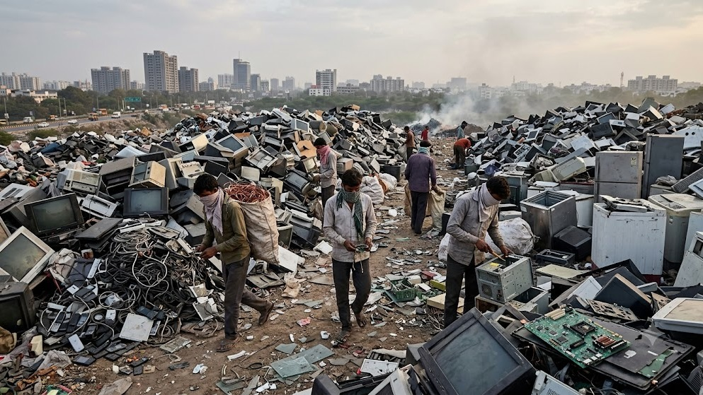 Ahmedabad’s E-Waste Problem Grows: Only 16,500 Kg Collected Against 25,000-30,000 Tonnes Generated Annually