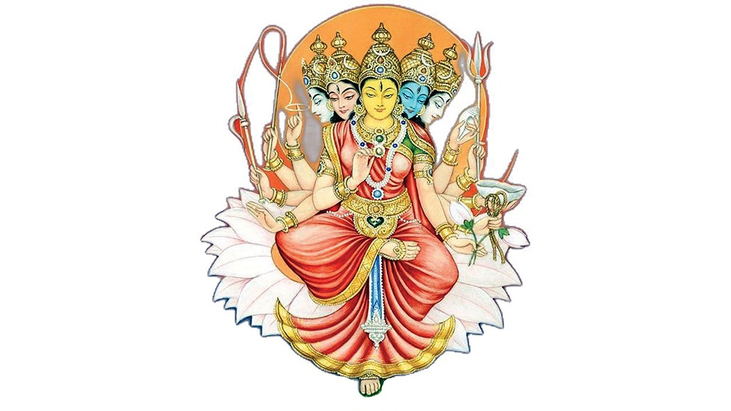 ''ગાયત્રી'' એક આધ્યાત્મિક ત્રિવેણી છે