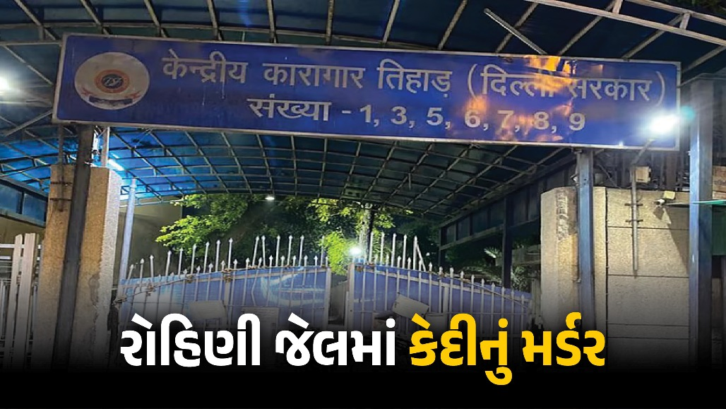 દિલ્હીની રોહિણી જેલમાં ખૂની ખેલ: કેદી પર તીક્ષ્ણ હથિયારોથી હુમલો, સારવાર દરમિયાન મોત