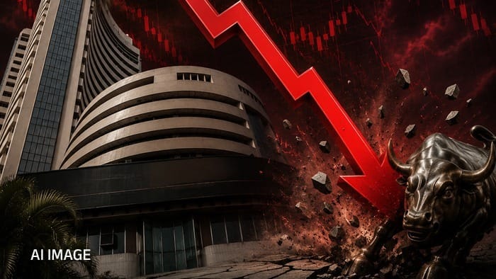 શેરબજારમાં મોટો કડાકો: Sensex 900+ અને Nifty 280 પોઇન્ટ તૂટ્યા, રોકાણકારોને ભારે નુકસાન