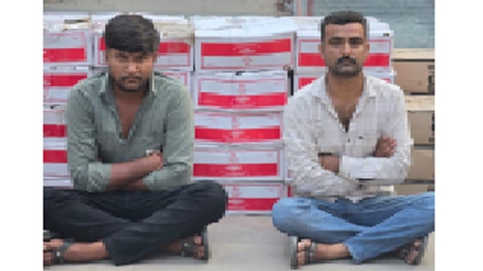 સૌની યોજનાના વોટર સંપના ગોડાઉનનો દારૂ કટિંગ માટે ઉપયોગ