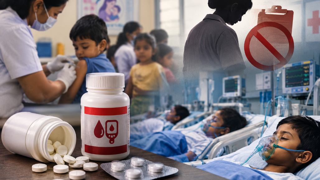 Five Children Given Diabetes Drug Instead Of Paracetamol After Vaccination in Surat, Shifted To ICU