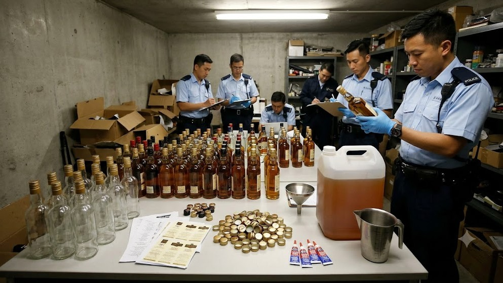 Cheap Liquor, Premium Bottles: Ahmedabad DCB Busts Alleged ₹2.53 Lakh Racket
