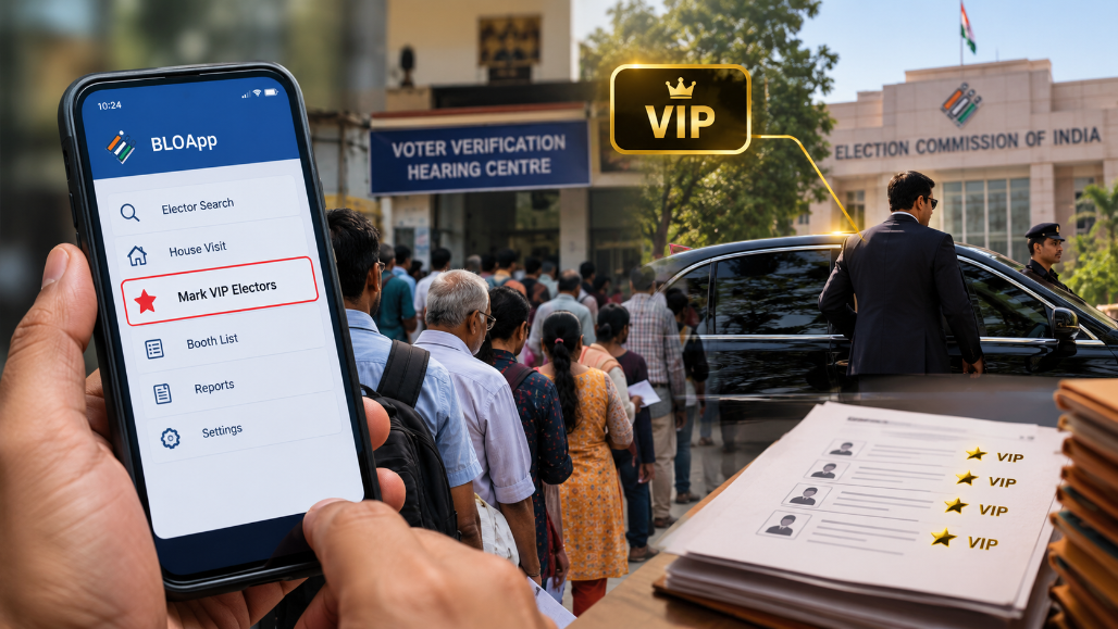 VIP Treatment Everywhere: ECI Software, Directives Create Fast Lane for High-Profile Voters in Delhi SIR