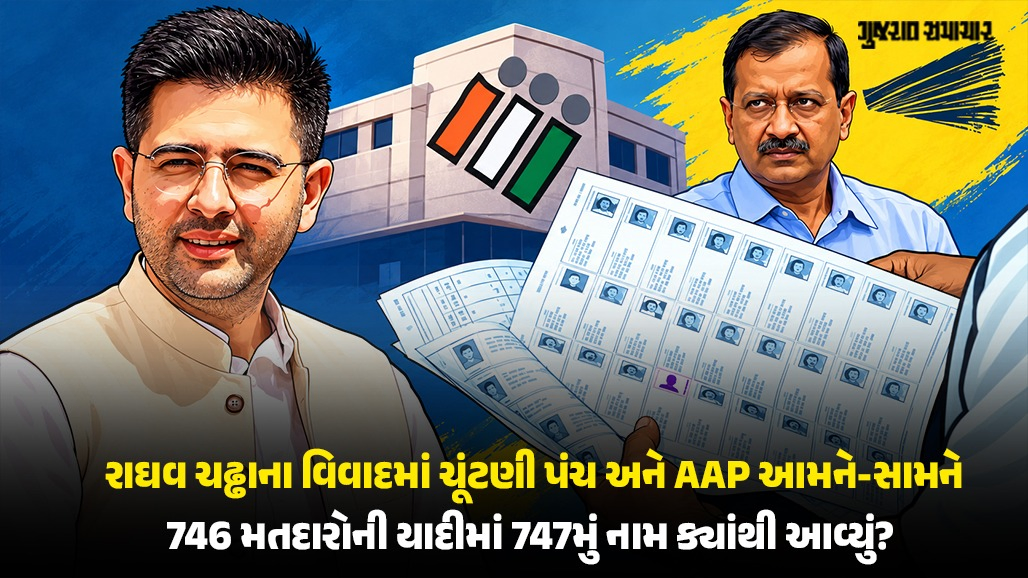 રાતો રાત રાઘવ ચઢ્ઢાએ મતદાર યાદીમાં ખેલ પાડ્યો? AAPના આક્ષેપો અને ભાજપ નેતાનો જવાબ