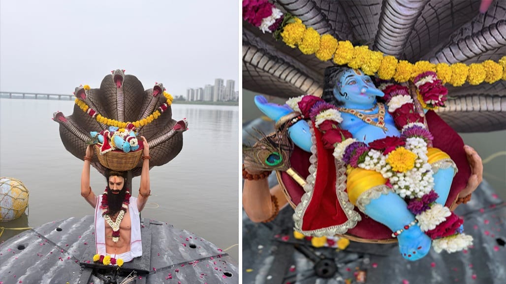 સુરતના યુવાનોની અનોખી પહેલ: ગણેશ ભક્તિ સાથે તાપી શુદ્ધિકરણનો સંદેશ