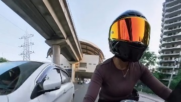 ‘Felt Unsafe’: Woman Biker Alleges Car Followed, Hit Her Motorcycle in Gurugram