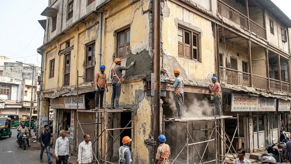 Gujarat HC: Safety Repairs to Dilapidated Building Cannot Be Treated as New Construction