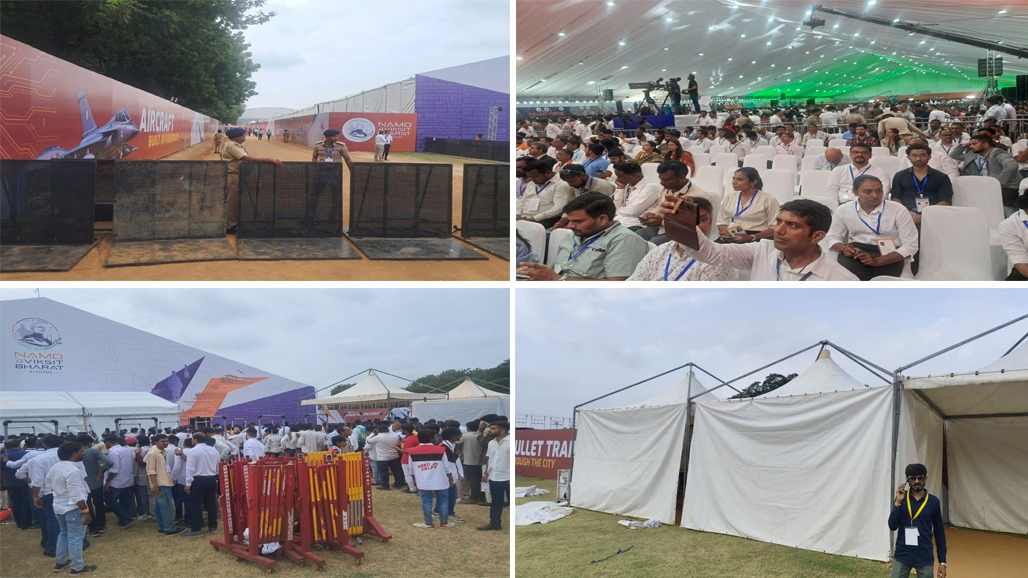 વડાપ્રધાનના આગમન પૂર્વે વડોદરામાં ઉત્સાહ સાથે સઘન પોલીસ બંદોબસ્ત : પીએમના હસ્તે રૂ.35 હજાર કરોડથી વધુના વિકાસકાર્યોની ભેટ મળશે