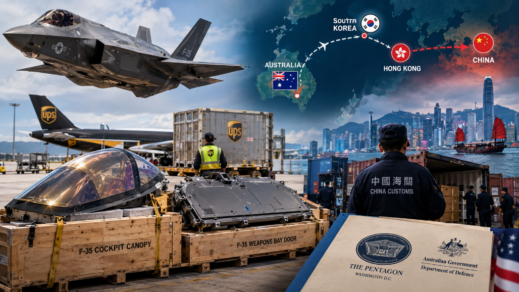 F-35 Parts Bound For US Diverted To Hong Kong, Seized By China; Pentagon Probes Mystery Shipment