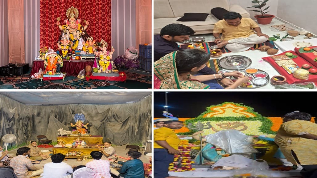 સુરતમાં ગણેશોત્સવમાં બ્રાહ્મણો વ્યસ્ત