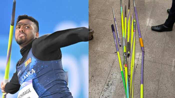 Airline Blunder Leaves Sri Lankan Star’s Javelins Broken Ahead of Asian Games