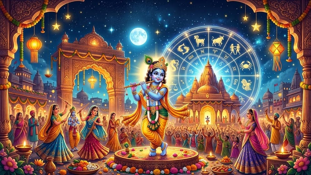 જન્માષ્ટમીએ દુર્લભ મહાસંયોગ: 4 રાશિઓનો સુવર્ણ સમય શરૂ થશે