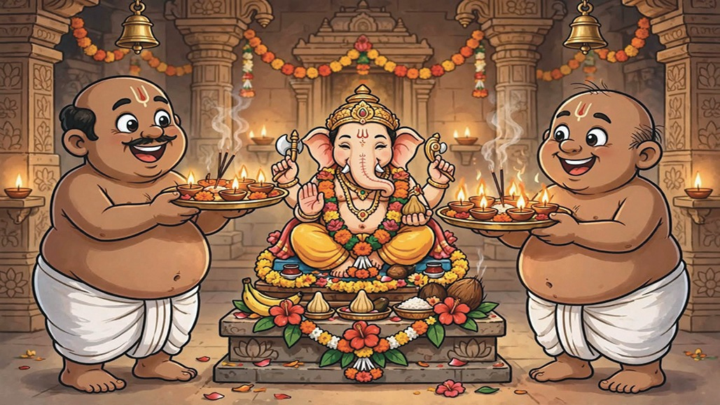 દુંદાળા દેવના ફાંદાળા ભક્તો
