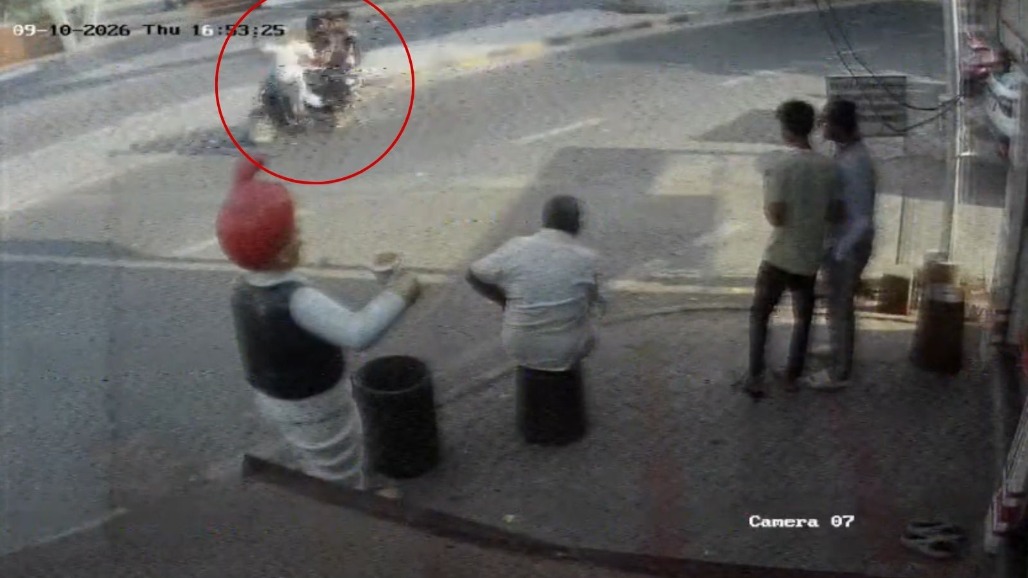 Youth Riding Triple on Activa Hit Elderly Man Near Motera Stadium