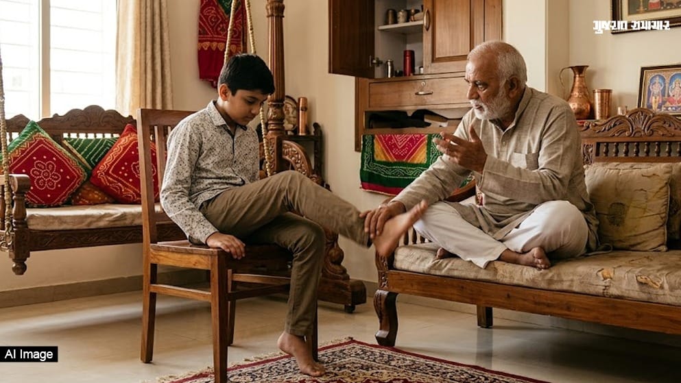 ખુરશી કે પલંગ પર બેસીને પગ હલાવવાની આદત શા માટે ટાળવી જોઈએ?