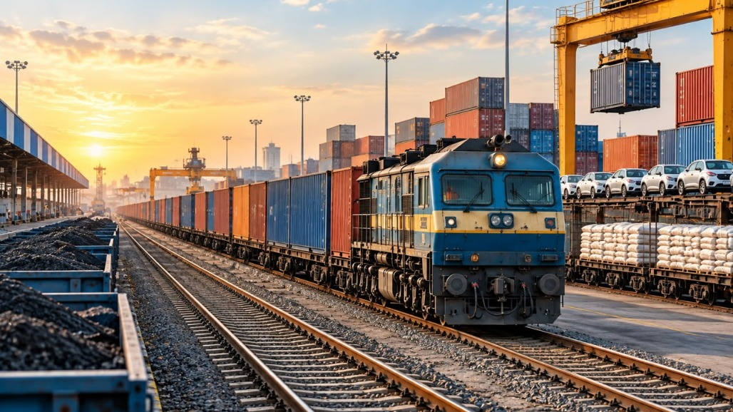 Ahmedabad Railway Division Sets New Freight Loading Record With 85 Rakes in a Day