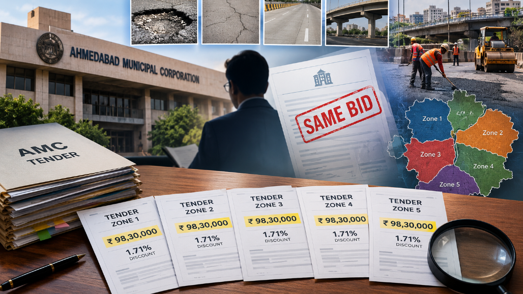 One Firm Lands Repair Contracts Across Five AMC Zones with Identical Bids, Sparks Row