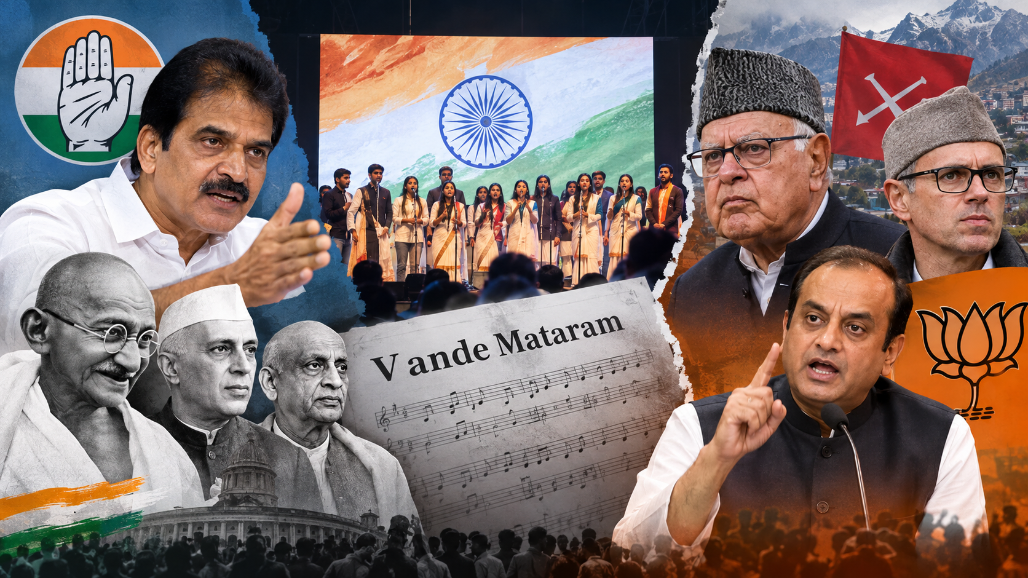 Congress Objects To Full Recital of Vande Mataram at J&K Conference; Abdullahs Stand Firm