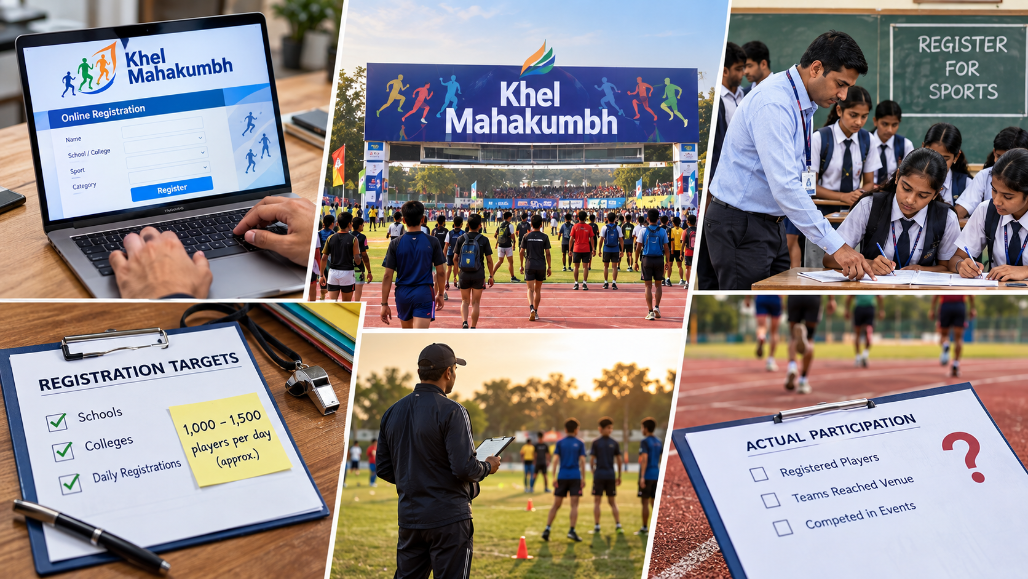 Gujarat Khel Mahakumbh: All Students Being Registered For Event, But How Many Will Actually Take Part?
