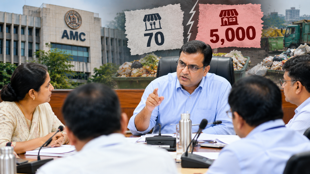 Data Discrepancy Fiasco in AMC Review Meeting: Municipal Commissioner Demands Answers Over Conflicting Waste Figures