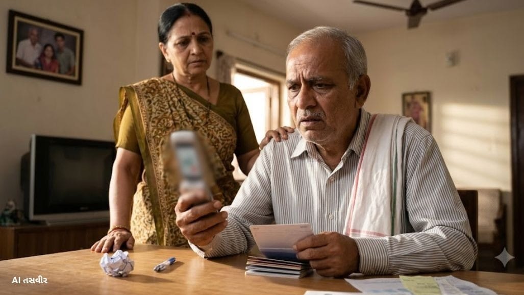 અમદાવાદના કૃષ્ણનગરમાં વૃદ્ધ સાથે ૧૧.૬૪ લાખની સાયબર ઠગાઈ