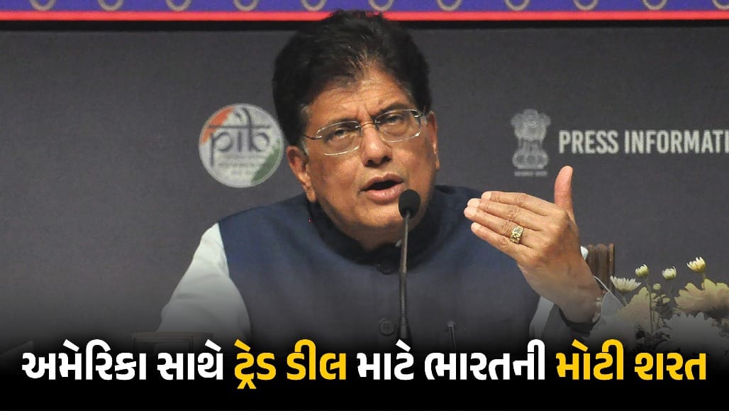 અમેરિકા હરીફ દેશો કરતાં સસ્તો ટેરિફ આપશે તો જ ભારત કરશે Trade Deal : Piyush Goyal