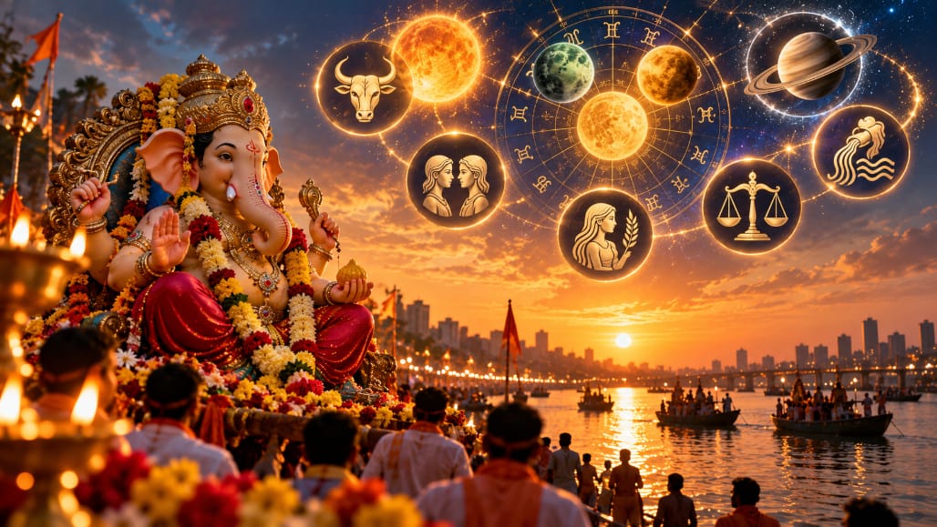 ગણેશ વિસર્જન 2026ના રોજ 4 દિવ્ય સંયોગ