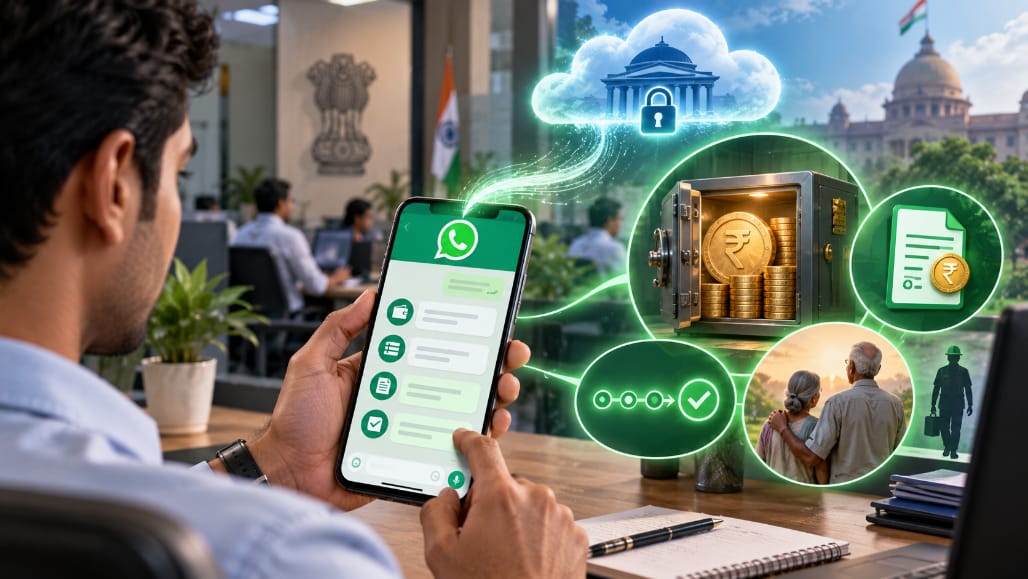 હવે WhatsApp પર Hello લખીને PF એકાઉન્ટની A to Z વિગતો મેળવો