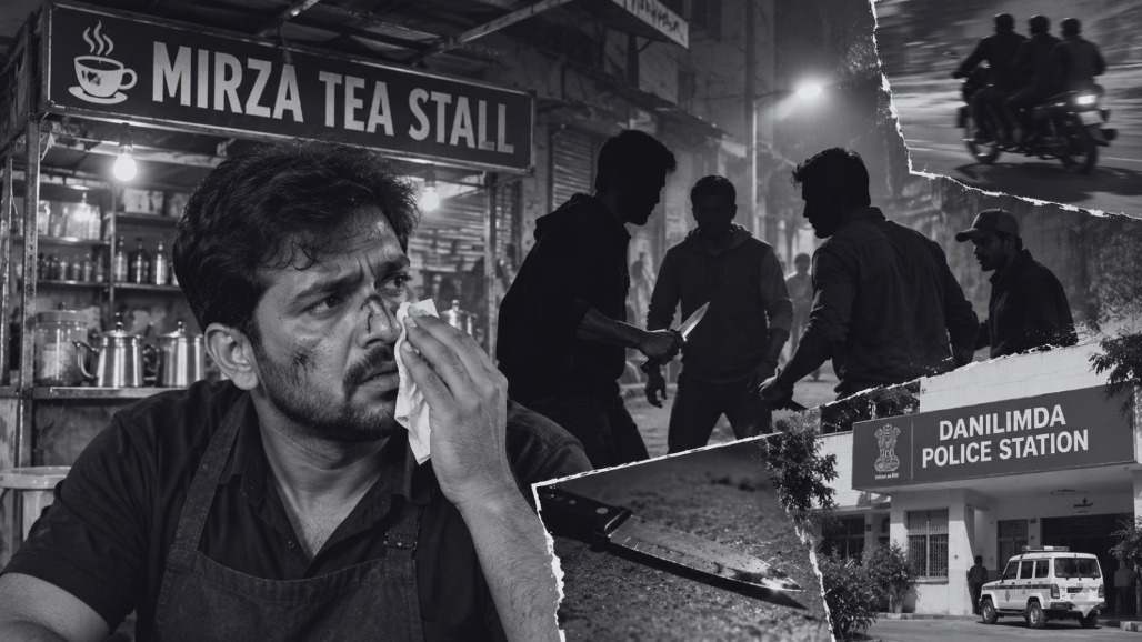Ahmedabad Tea Stall Owner Alleges Knife Attack By Four Men