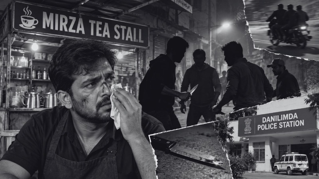 Ahmedabad Tea Stall Owner Alleges Knife Attack By Four Men