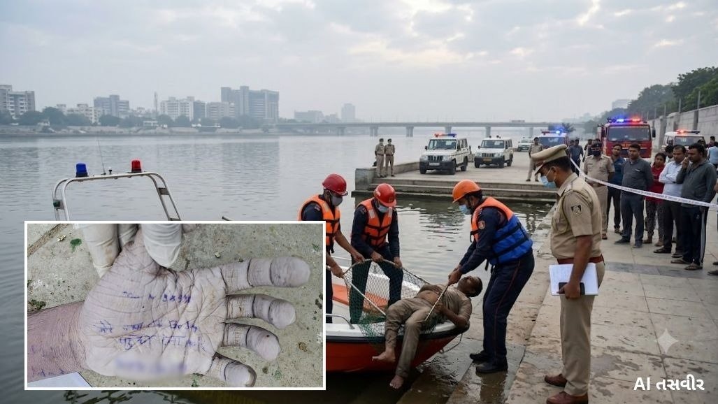'Deliver My Body To My Father': Man's Message On Hand After Body Found In Sabarmati River, Police Launch Probe
