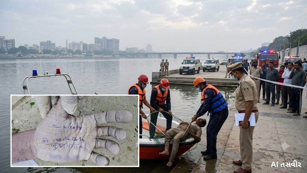 'Deliver My Body To My Father': Man's Message On Hand After Body Found In Sabarmati River, Police Launch Probe