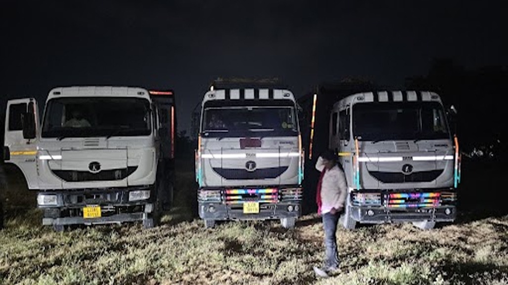 જામનગર શહેરમાં બે દિવસમાં ખાણ-ખનિજ વિભાગની તવાઈ : 5 ડમ્પર જપ્ત, રૂ.1.80 કરોડનો મુદ્દામાલ કબજે