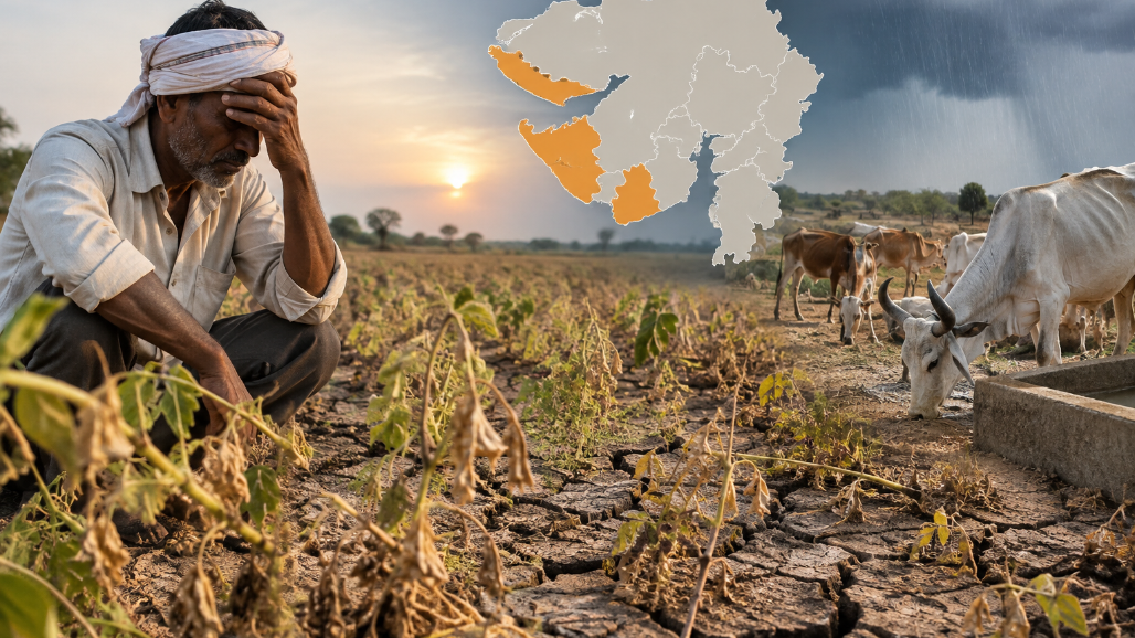 ‘Wait And Watch’: Gujarat Government Holds Off Drought Call Despite Crop Losses In Three Districts