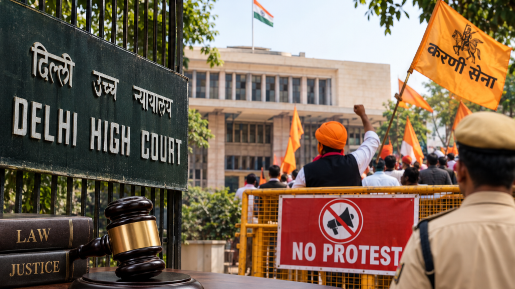 ‘How Can There Be A Blanket Ban?’ Delhi HC Questions Denial Of Karni Sena Protest At Jantar Mantar