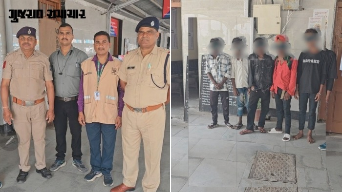પંચમહાલ: અંત્યોદય એક્સપ્રેસ ટ્રેનમાંથી 5 સગીર બાળકોનું રેસ્ક્યૂ! બાળતસ્કરી રેકેટનો પર્દાફાશ? ગોધરા RPF-GRPનું 'ઓપરેશન મુસ્કાન'