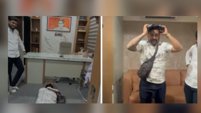 MNS Workers Humiliate Influencer In Pune Over Reel Targeting Raj Thackeray