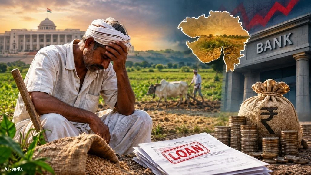 Gujarat Farmers Under Debt: Agricultural Debt Crosses ₹74,000 Crore In Public Sector Banks