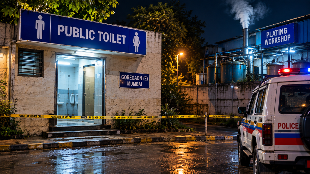 Two Ganpati Mandal Members Found Dead Inside Goregaon Public Toilet; Police Probe Possible Gas Fumes