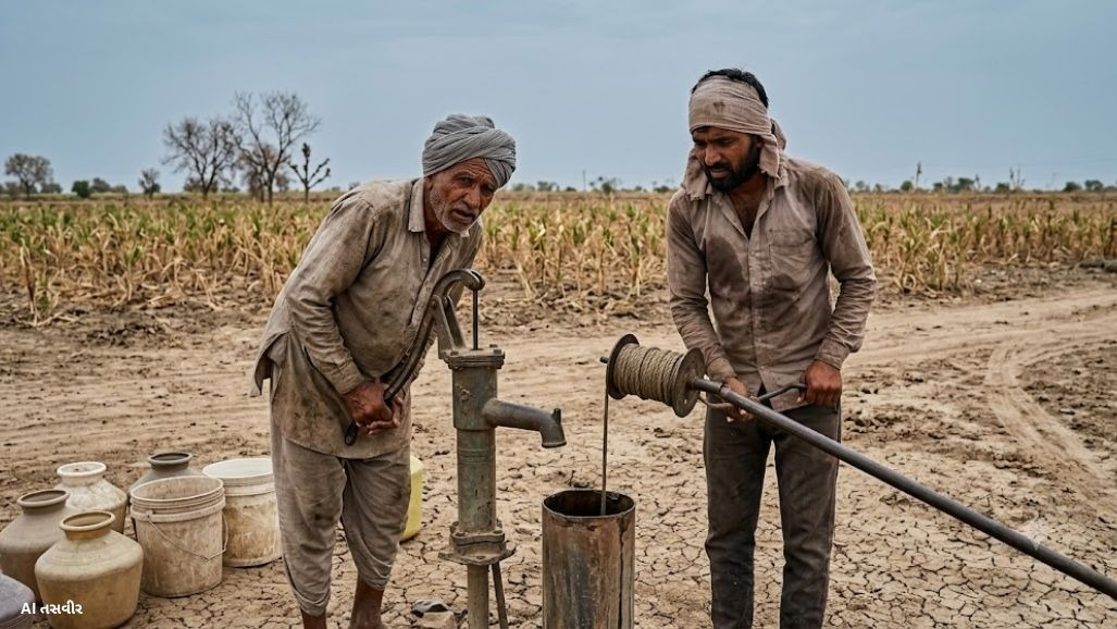 બનાસકાંઠામાં જળસંકટનું જોખમ, ભૂગર્ભજળ તળિયે, દિયોદરમાં 168 મીટરે પહોંચ્યું પાણી