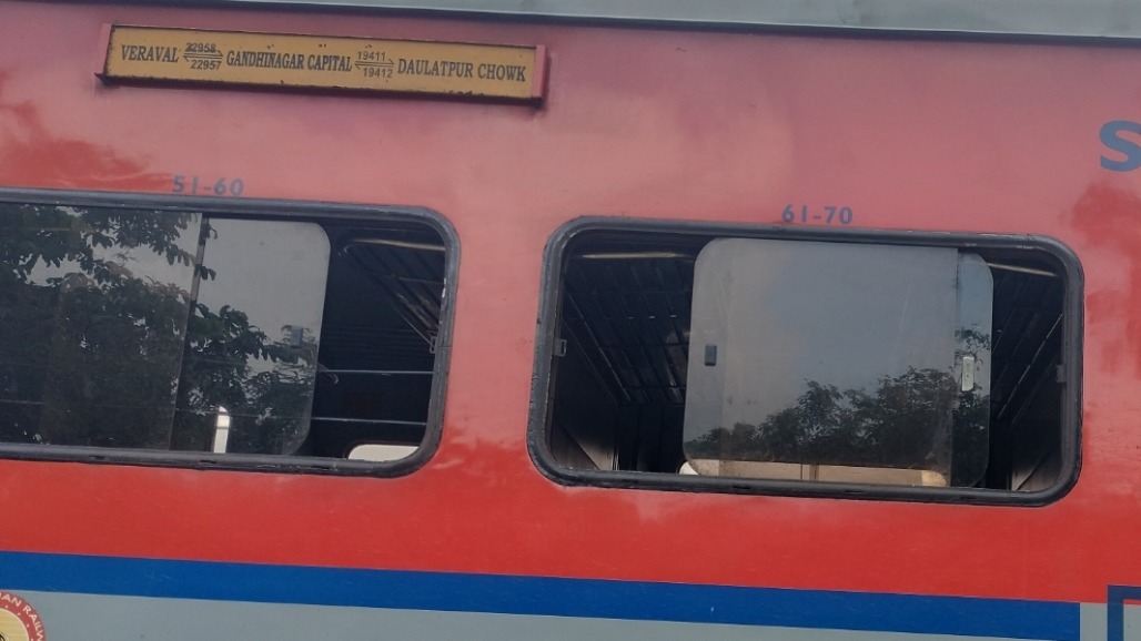 Safety Grills Missing From General Coaches of Trains Running From Gandhinagar, Raise Concerns