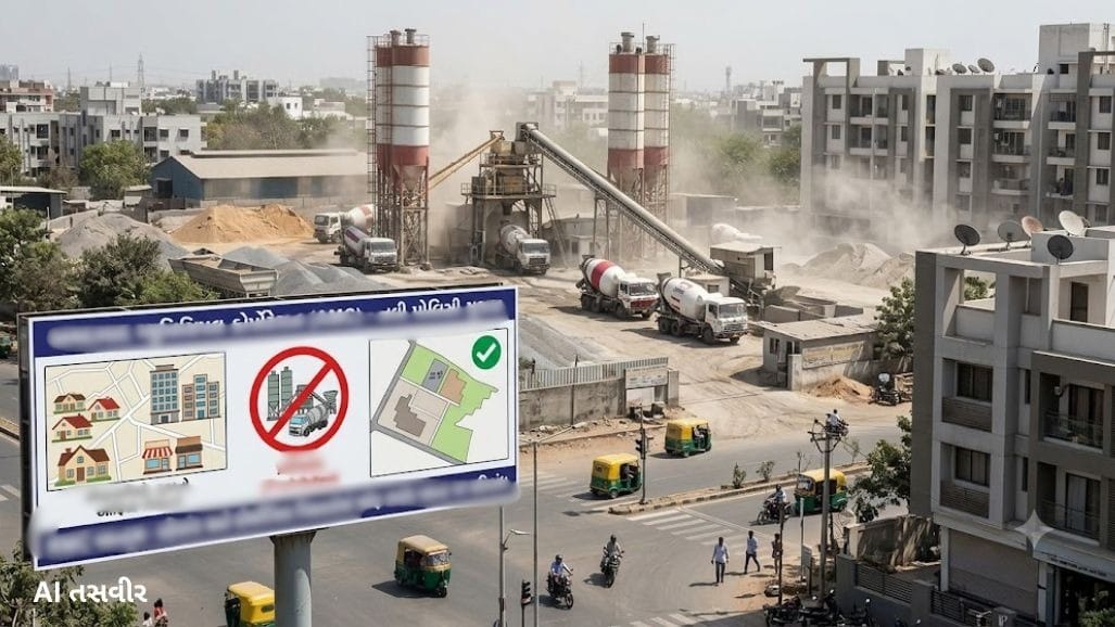 અમદાવાદમાં કોમર્શિયલ RMC પ્લાન્ટ પર પ્રતિબંધ